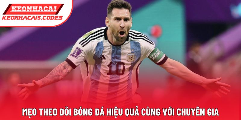 Mẹo theo dõi bóng đá hiệu quả cùng với chuyên gia Mẹo theo dõi bóng đá hiệu quả cùng với chuyên gia